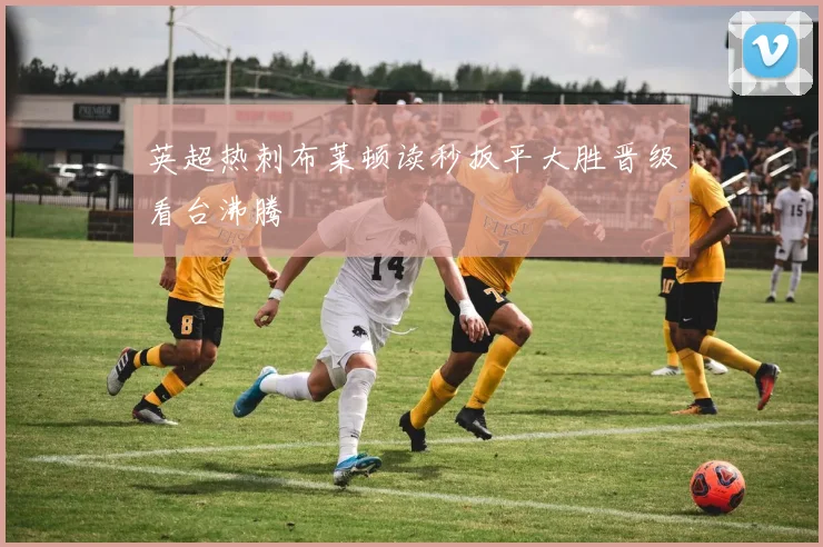 英超热刺布莱顿读秒扳平大胜晋级看台沸腾